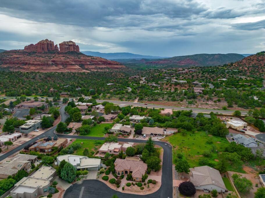 Amazing Luxury Home With Hot Tub & Views Sedona Exterior foto